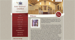 Desktop Screenshot of firstbaptistchurchwh.com